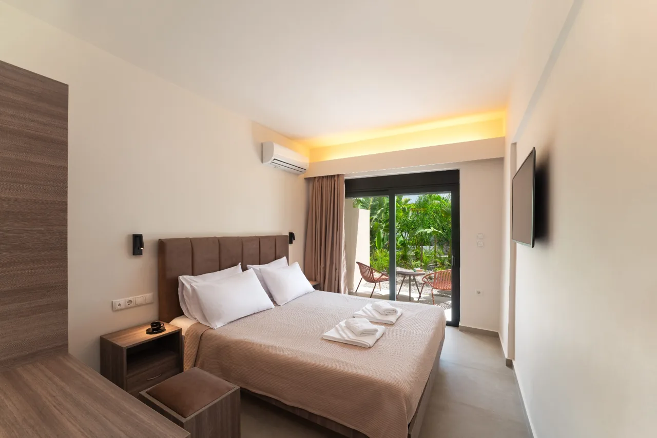 A room at Hippocampus Hotel